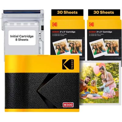 Imprimante photo instantanée Kodak Mini 3 Retro - Jaune - Publicité Imprimante photo instantanée Kodak Mini 3 Retro - Jaune - Publicité