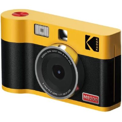 Kodak - Mini Shot 2 ERA 4PASS - Yellow - Camera Kodak - Mini Shot 2 ERA 4PASS - Yellow - Camera