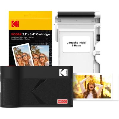 Appareil photo instantané Kodak Mini Shot 2 Era - Noir - Publicité Appareil photo instantané Kodak Mini Shot 2 Era - Noir - Publicité