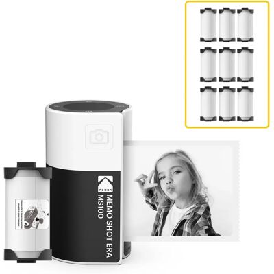 Kodak Memo Shot Camera MS100W - Instant & Label Printer Kodak Memo Shot Camera MS100W - Instant & Label Printer