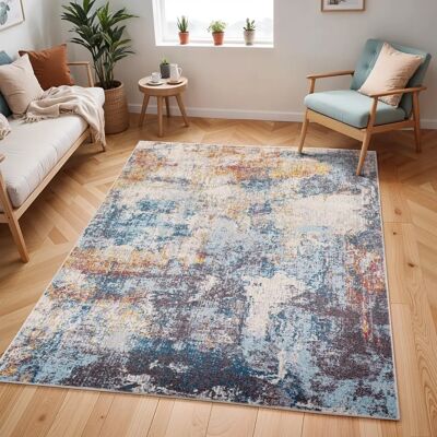 Surya Multicolor Teppich - Modern 160x213cm - Langlebig, Pflegeleicht Surya Multicolor Teppich - Modern 160x213cm - Langlebig, Pflegeleicht