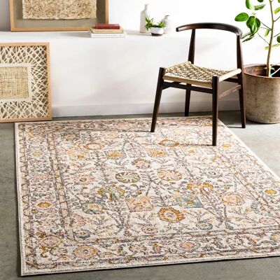 Surya Wicklow Rug - Vintage Pink & Cotton - 200x275 cm Surya Wicklow Rug - Vintage Pink & Cotton - 200x275 cm