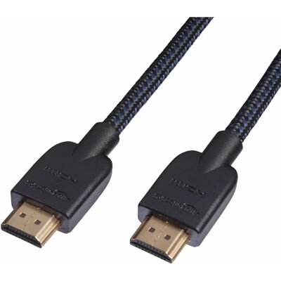AmazonBasics SIJY_B_3 HDMI-kabel 0,9m - Standaard, Zwart AmazonBasics SIJY_B_3 HDMI-kabel 0,9m - Standaard, Zwart