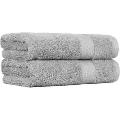 Šedý bavlněný ručník Amazon Basics - 50x100cm Šedý bavlněný ručník Amazon Basics - 50x100cm