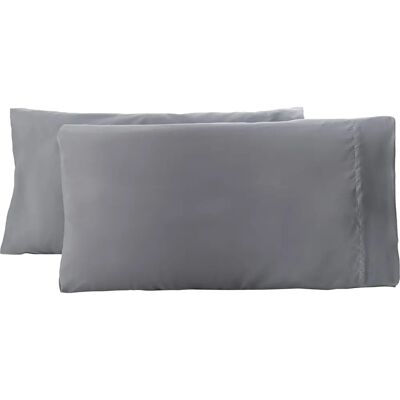 Housse de coussin Amazon Basics - Bleu marine - 50x80cm - Housse Housse de coussin Amazon Basics - Bleu marine - 50x80cm - Housse