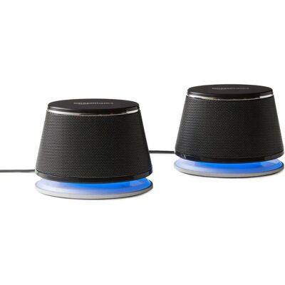 Amazon Basics V620 Black Stereo Speakers - Speakers Amazon Basics V620 Black Stereo Speakers - Speakers