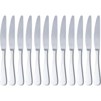 Set di coltelli da cucina in acciaio inossidabile Amazon Basics - 12 pezzi Set di coltelli da cucina in acciaio inossidabile Amazon Basics - 12 pezzi