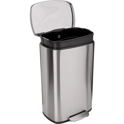 Ocelový odpadkový koš Amazon Basics 50L Ocelový odpadkový koš Amazon Basics 50L