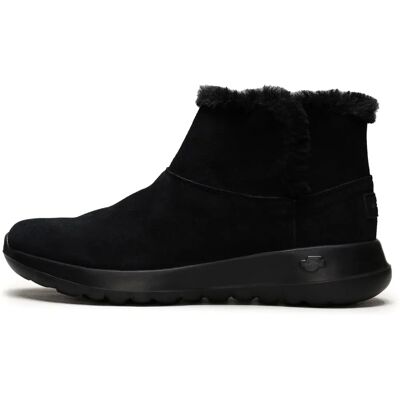 Stivaletti Skechers - Pelle - Slip On - Nero - UK 4 - Scarpe Invernali Stivaletti Skechers - Pelle - Slip On - Nero - UK 4 - Scarpe Invernali