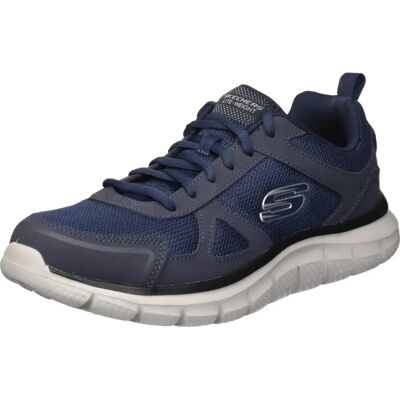 Skechers Navy LACE UP - JOGGER - Baskets - Publicité Skechers Navy LACE UP - JOGGER - Baskets - Publicité
