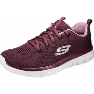 Skechers Graceful Get Connected - Maroon - Schuhe Skechers Graceful Get Connected - Maroon - Schuhe