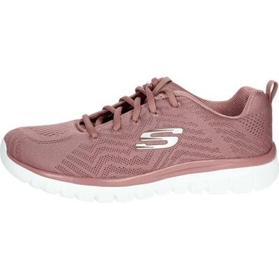 Baskets Skechers Graceful Get Connected Mauve - Sport Décontracté - Publicité Baskets Skechers Graceful Get Connected Mauve - Sport Décontracté - Publicité