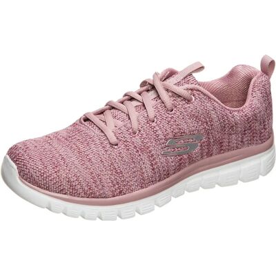 Skechers Damen Graceful Twisted Fortune Schuhe - Pink - Casual Multisport Skechers Damen Graceful Twisted Fortune Schuhe - Pink - Casual Multisport