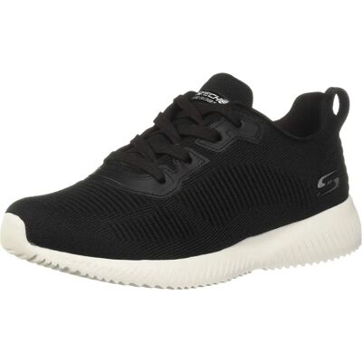 Skechers Bobs Squad Tough 32504BLK - Zapatillas Mujer Todo el Año Skechers Bobs Squad Tough 32504BLK - Zapatillas Mujer Todo el Año