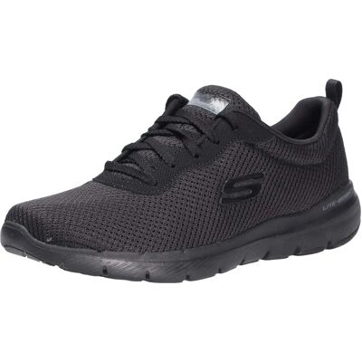 Skechers Black Flat All Year Women Shoes - Shoes Skechers Black Flat All Year Women Shoes - Shoes
