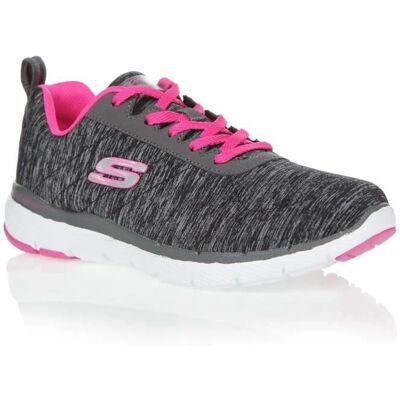 Skechers 13067 Flex Appeal 3.0 - Noir Charcoal Mesh - 37 - Sneaker - Publicité Skechers 13067 Flex Appeal 3.0 - Noir Charcoal Mesh - 37 - Sneaker - Publicité