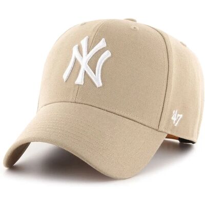 Czapka Snapback 47 Brand New York Yankees Mężczyźni (B-MVPSP17WBP) - Czapka Snapback Mlb New York Yankees Mvp Mężczyźni (B-MVPSP17WBP-KH) beżowa Czapka Snapback 47 Brand New York Yankees Mężczyźni (B-MVPSP17WBP) - Czapka Snapback Mlb New York Yankees Mvp Mężczyźni (B-MVPSP17WBP-KH) beżowa