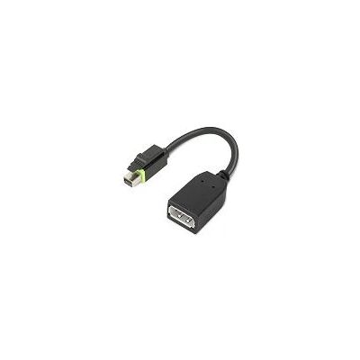 Lenovo ThinkStation Mini DP till DP-Adapter - Stöder 4K-video Lenovo ThinkStation Mini DP till DP-Adapter - Stöder 4K-video
