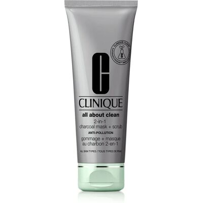 Clinique Tutto sulla pulizia Maschera + Scrub al carbone 2 in 1 (100ml) Clinique Tutto sulla pulizia Maschera + Scrub al carbone 2 in 1 (100ml)
