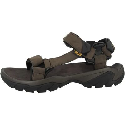 Teva Terra Fi 5 Café Turco - Sandalia de senderismo en cuero para hombres Teva Terra Fi 5 Café Turco - Sandalia de senderismo en cuero para hombres