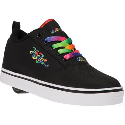 Heelys Rainbow Black Wheeled Shoe - Wheeled Footwear Heelys Rainbow Black Wheeled Shoe - Wheeled Footwear