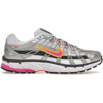 Nike - P-6000 - Blanc/ Laser Fuchsia-Mtlc Platine - Publicité Nike - P-6000 - Blanc/ Laser Fuchsia-Mtlc Platine - Publicité