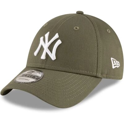 New Era 940 League Essential NY Yankees καπέλο νέα ελιά/οπτική λευκή New Era 940 League Essential NY Yankees καπέλο νέα ελιά/οπτική λευκή