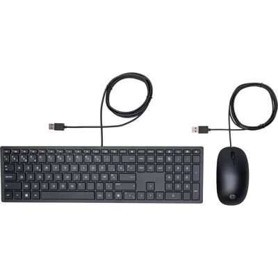 HP - Pavilion 400 - AZERTY - Noir - Keyboard and Mouse HP - Pavilion 400 - AZERTY - Noir - Keyboard and Mouse