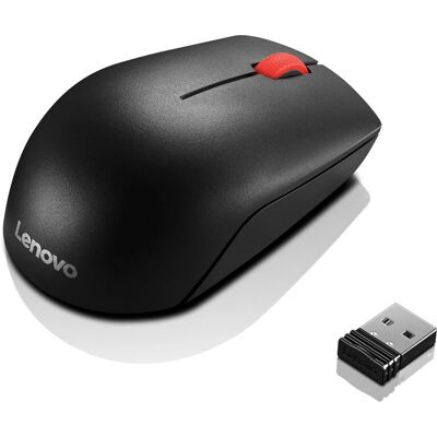 Lenovo Vezeték nélküli ambidextrous egér - Kompakt - Bluetooth 2.4GHz - Optikai Lenovo Vezeték nélküli ambidextrous egér - Kompakt - Bluetooth 2.4GHz - Optikai