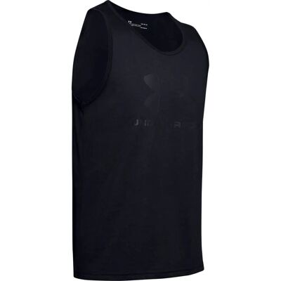 Under Armour Sportstyle Logo Tank - Noir - Homme - XXL - Tank top - Publicité Under Armour Sportstyle Logo Tank - Noir - Homme - XXL - Tank top - Publicité