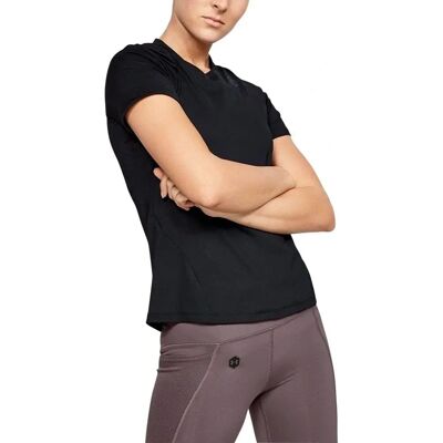 Under Armour Rush T-Shirt - Black - Slim Fit Under Armour Rush T-Shirt - Black - Slim Fit