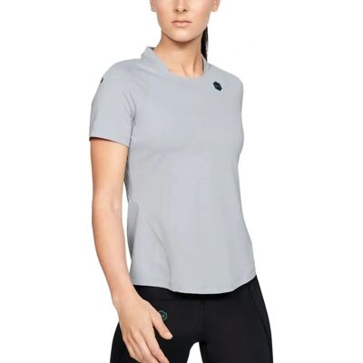 Under Armour Rush Grey Short Sleeve Top - Short Sleeve Top Under Armour Rush Grey Short Sleeve Top - Short Sleeve Top