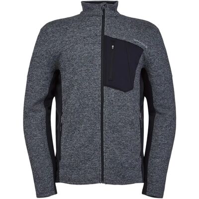 Spyder Men's Grey Bandit Polar Fleece Jacket - Jacket Spyder Men's Grey Bandit Polar Fleece Jacket - Jacket