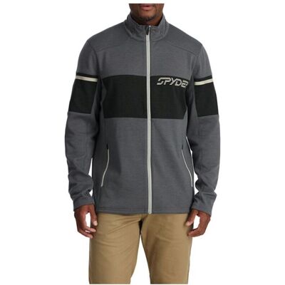 Spyder Speed Fleece Jacket - Lightweight, Stretch, Blue Spyder Speed Fleece Jacket - Lightweight, Stretch, Blue