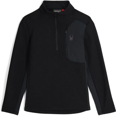 Spyder Bărbați Bandit 1/2 Zip - Geacă fleece - Negru - S Spyder Bărbați Bandit 1/2 Zip - Geacă fleece - Negru - S