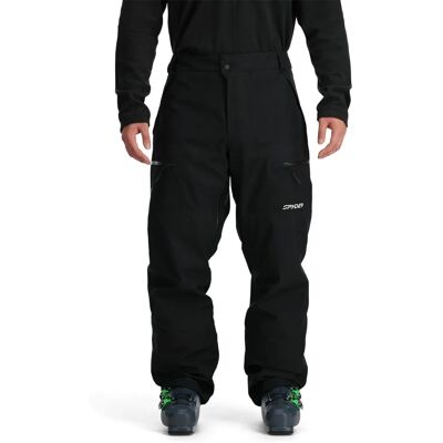 Pantaloni Shell Goretex Turret Nero di Spyder - Pantaloni Pantaloni Shell Goretex Turret Nero di Spyder - Pantaloni