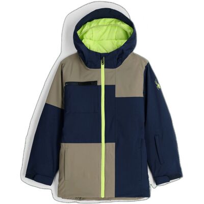 Spyder Boys Ski Jacket - Desert Taupe - Raum zum Wachsen - Skijacke Spyder Boys Ski Jacket - Desert Taupe - Raum zum Wachsen - Skijacke