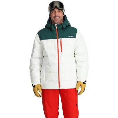 Veste Bromont Blanche de Spyder - Imperméable, Respirante, Isolée - Homme Veste Bromont Blanche de Spyder - Imperméable, Respirante, Isolée - Homme