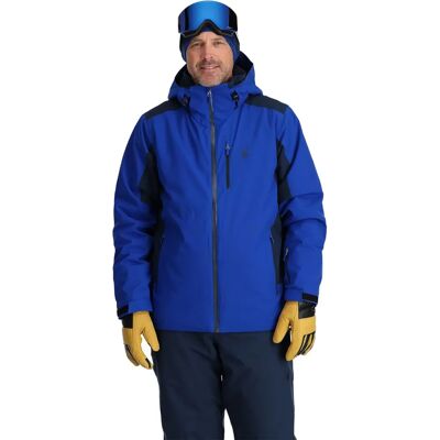 Veste Vertex Bleue de Spyder - Homme Imperméable Isolée Veste Vertex Bleue de Spyder - Homme Imperméable Isolée