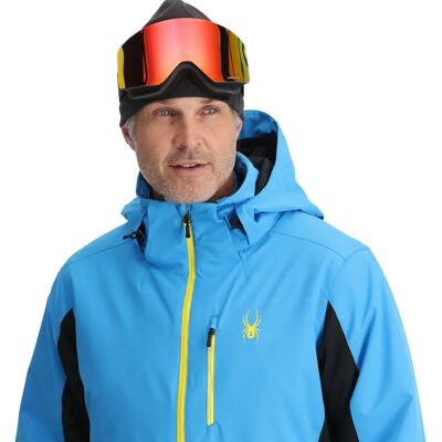 Spyder Vertex Blue Jacket - Ski & Snowboard Jacket Spyder Vertex Blue Jacket - Ski & Snowboard Jacket