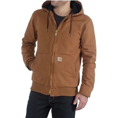 Carhartt Duck Quilt-Lined Active Jacket - braun Carhartt Duck Quilt-Lined Active Jacket - braun