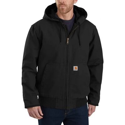 Carhartt Duck Quilt-Lined Active Jacket - black Carhartt Duck Quilt-Lined Active Jacket - black