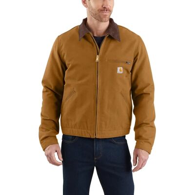 Carhartt Duck Detroit Jacket (103828) - braun Carhartt Duck Detroit Jacket (103828) - braun