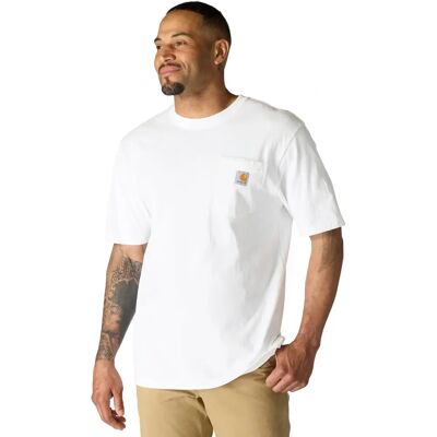 T-shirt coton blanc XL Carhartt - Coupe décontractée - Publicité T-shirt coton blanc XL Carhartt - Coupe décontractée - Publicité