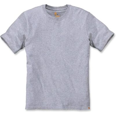 Carhartt Relaxed Fit Heavyweight Kortärmad T-shirt - gråmelerad Carhartt Relaxed Fit Heavyweight Kortärmad T-shirt - gråmelerad