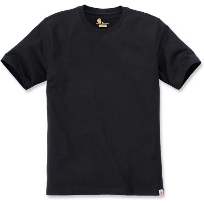 T-shirt Carhartt Relaxed Fit Heavyweight à Manches Courtes - noir - Publicité T-shirt Carhartt Relaxed Fit Heavyweight à Manches Courtes - noir - Publicité
