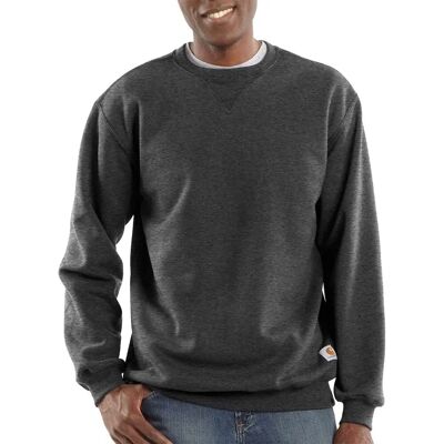 Carhartt Midweight Crewneck Sweatshirt (K124) - carbon heather Carhartt Midweight Crewneck Sweatshirt (K124) - carbon heather
