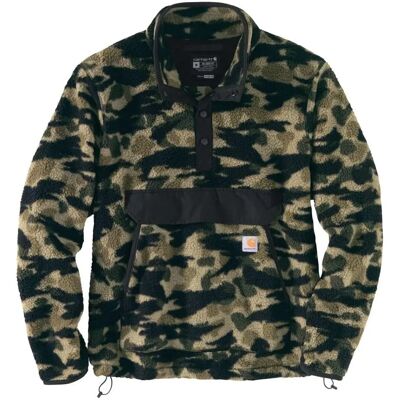 Carhartt Relaxed Fit Fleece Pullover - schwarz blindente camouflage Carhartt Relaxed Fit Fleece Pullover - schwarz blindente camouflage