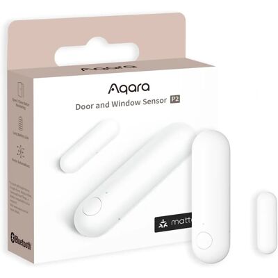 Aqara - Capteur Porte et Fenêtre P2 - Matter sur Thread - Door Sensor - Publicité Aqara - Capteur Porte et Fenêtre P2 - Matter sur Thread - Door Sensor - Publicité