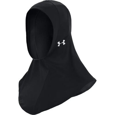 Under Armour Damen Sport Hijab - Schwarz / Silber - Sport-Hijab Under Armour Damen Sport Hijab - Schwarz / Silber - Sport-Hijab